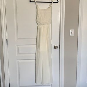New with tags! Ivory maxi dress